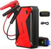 DBPOWER 1000A Portable Car Jump Starter (UP to 7.0L Gas, 5.5L Diesel Engine), 12V Lithium-Ion Auto Battery Booster