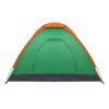 2-Person Waterproof Camping Dome Tent for Outdoor Hiking Survival Orange & Green