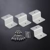 Metal Solar Panel Mounting Bracket 4pcs/set support Z-shaped Aluminum Roof holder solar panel fixing installation accessories