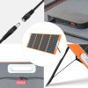 100W 18V Portable Solar Panel;  Flashfish Foldable Solar Charger with  5V USB 18V DC Output Type-C Output Compatible with Portable Generator;  Smartph