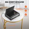 VEVOR Gun Safe for Pistols, Biometric Gun Safe with Three Quick Access Ways of Fingerprints, Passwords and Keys, Handgun Safe for 2 Pistols for Home