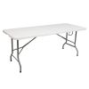 6' Folding Table Portable Plastic Indoor Outdoor Picnic Party Dining Camping Tables