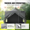 VEVOR 10x10 FT Pop up Canopy with Removable Sidewalls, Instant Canopies Portable Gazebo & Wheeled Bag, UV Resistant Waterproof