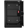 VEVOR 25.59" Tall Wall Safe 3-Tier Hidden Safe with Keypad Shelves & Key Holders