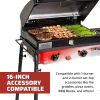 Gas Grill 16-3-Burner Propane Gas Stove Perfect for Grilling & Outdoor Cooking - 30,000 BTU Burners - 608 Sq In Cooking Space