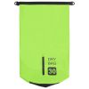 Dry Bag with Zipper Green 7.9 gal PVC