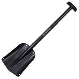 Aluminum Utility Shovel (Option: Matte Black/Black)