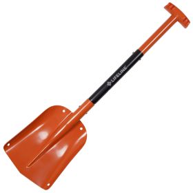 Aluminum Utility Shovel (Option: Orange/Black)