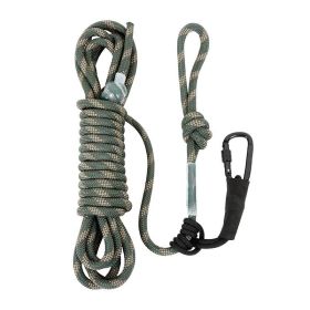 Outdoor Hunting Survival Tree Stand Safety Rope for Climbing (Rope Length: 30 ft, Color: As pic show)