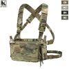 KRYDEX 500D Tactical D3CR Micro Rig Chest Rig Vest D3CRM Magazine Pouch Pocket Adjustable Strap Outdoor Hunting Combat Gear