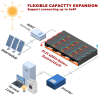 Grade A 12V 50Ah 100AH LiFePO4 Battery Pack 4S100A Built in BMS 100% Capity For RV Golf Carts Solar No Tax US/CA/JP/RU Stock