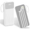 PD22.5W Fast Charger 20000mAh Fast Charging Power Bank Portable Charger with 4 Inbuilt Cables Digital Display Handle Fit For IOSPhone 15/14 Android An